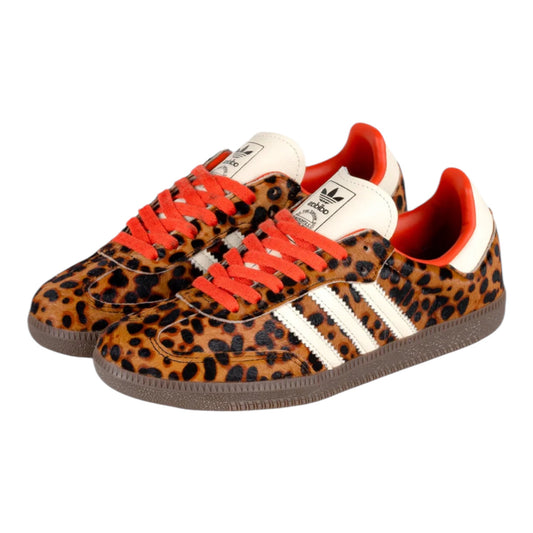 Adidas Samba OG - Red Leopard
