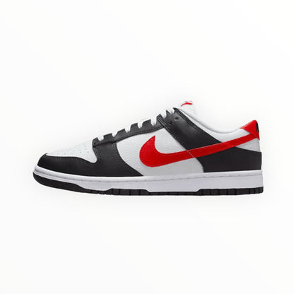 Nike Dunk Low - Retro Red Swoosh Panda