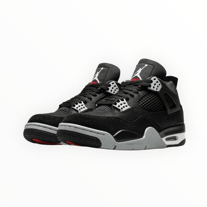 Air Jordan 4 - Black Canvas