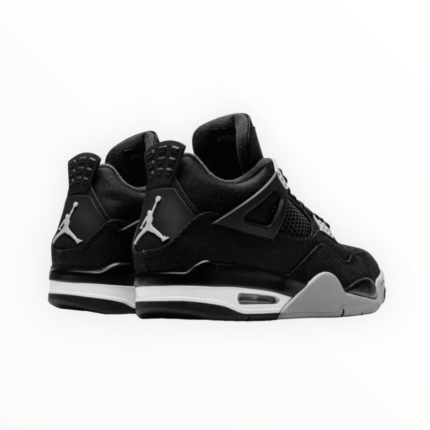 Air Jordan 4 - Black Canvas