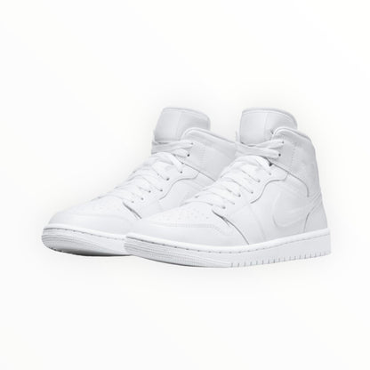 Air Jordan 1 Mid - Triple White