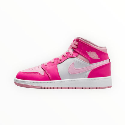 Air Jordan 1 Mid- Fierce Pink (GS)