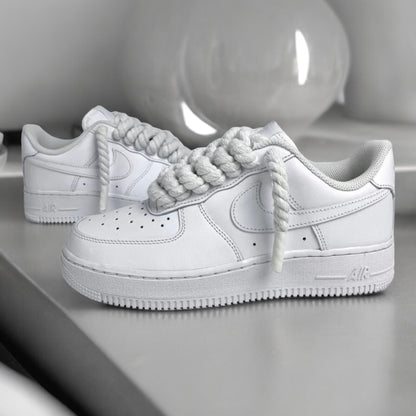 Air Force 1 Rope Lace - White